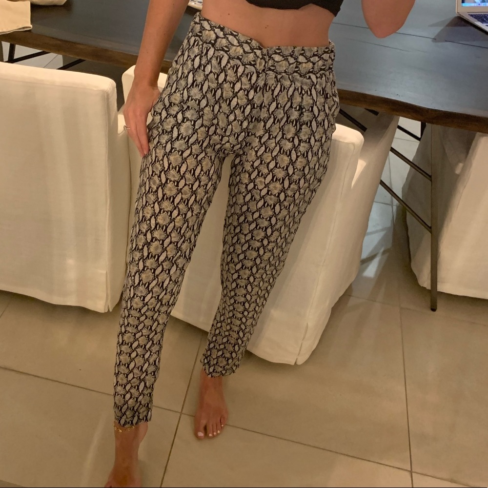Blaque label snakeskin pants